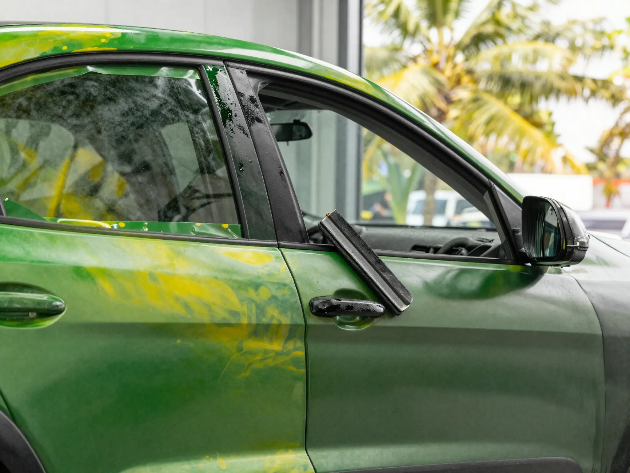 Full vehicle wrap — delivery fleet example for Vehicle graphics