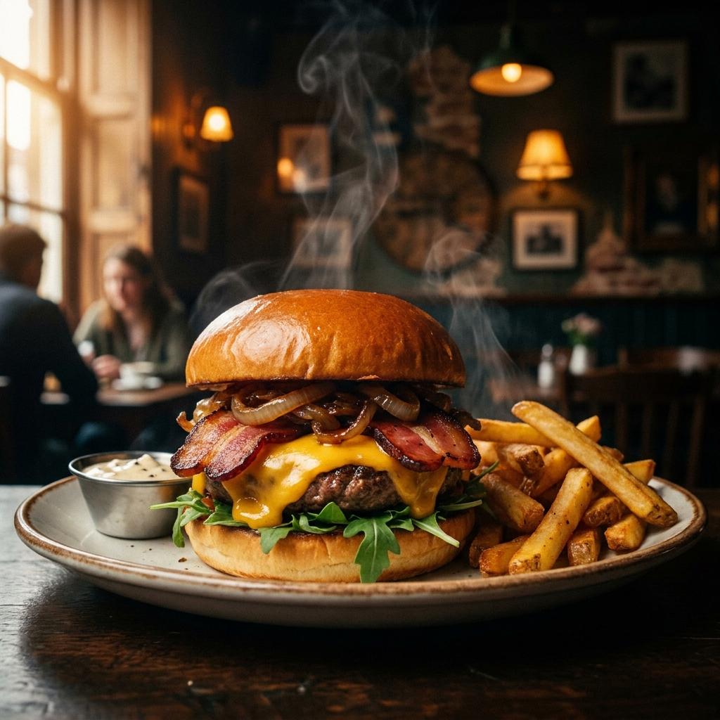 Café food photography