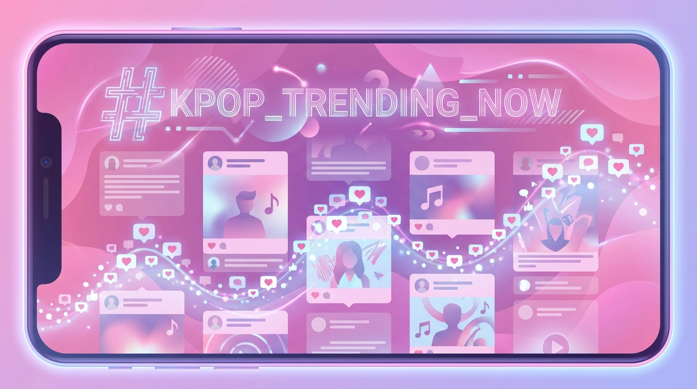 Phone showing viral fan reactions to Korea K-drama Netflix boom titles