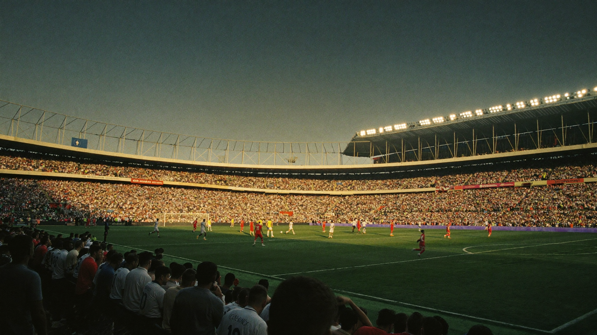 South Korea vs Czechia World Cup 2026 match atmosphere in a packed stadium