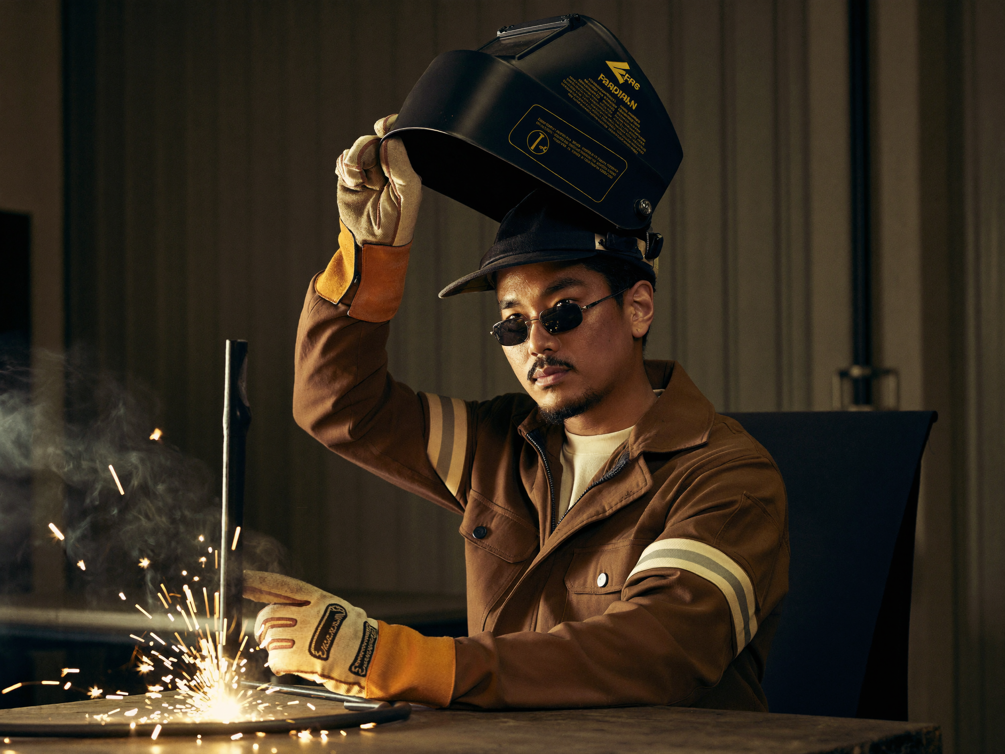 Filipino welder