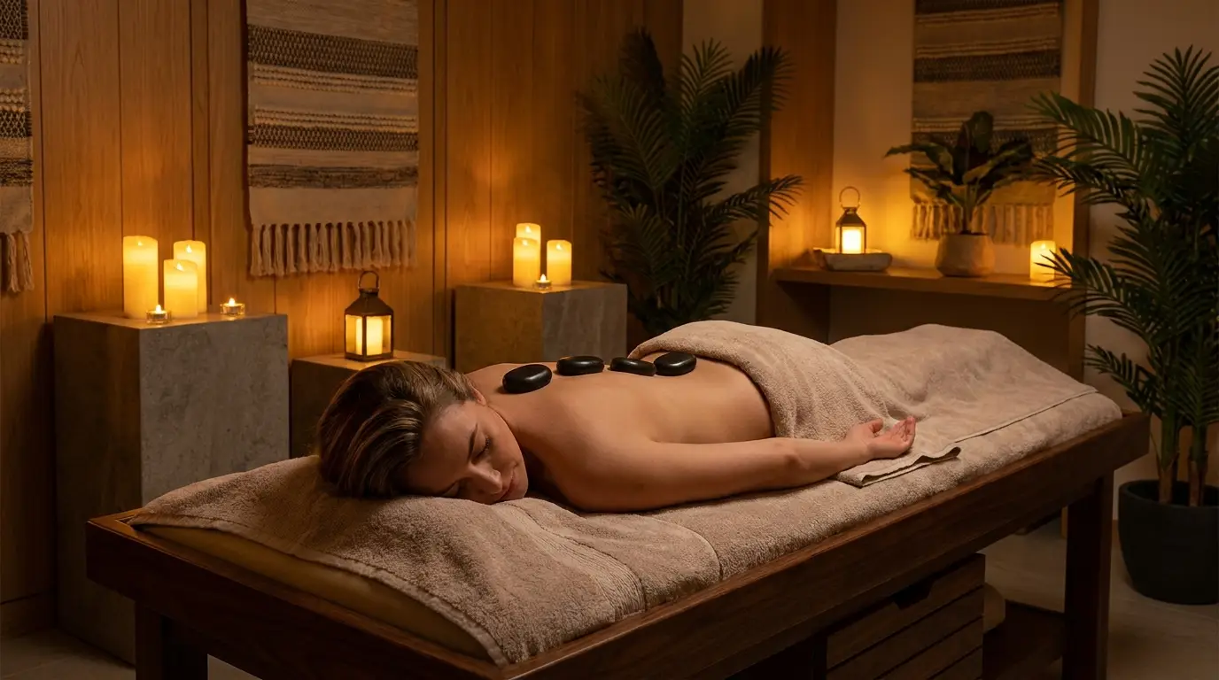 Med spa website template preview