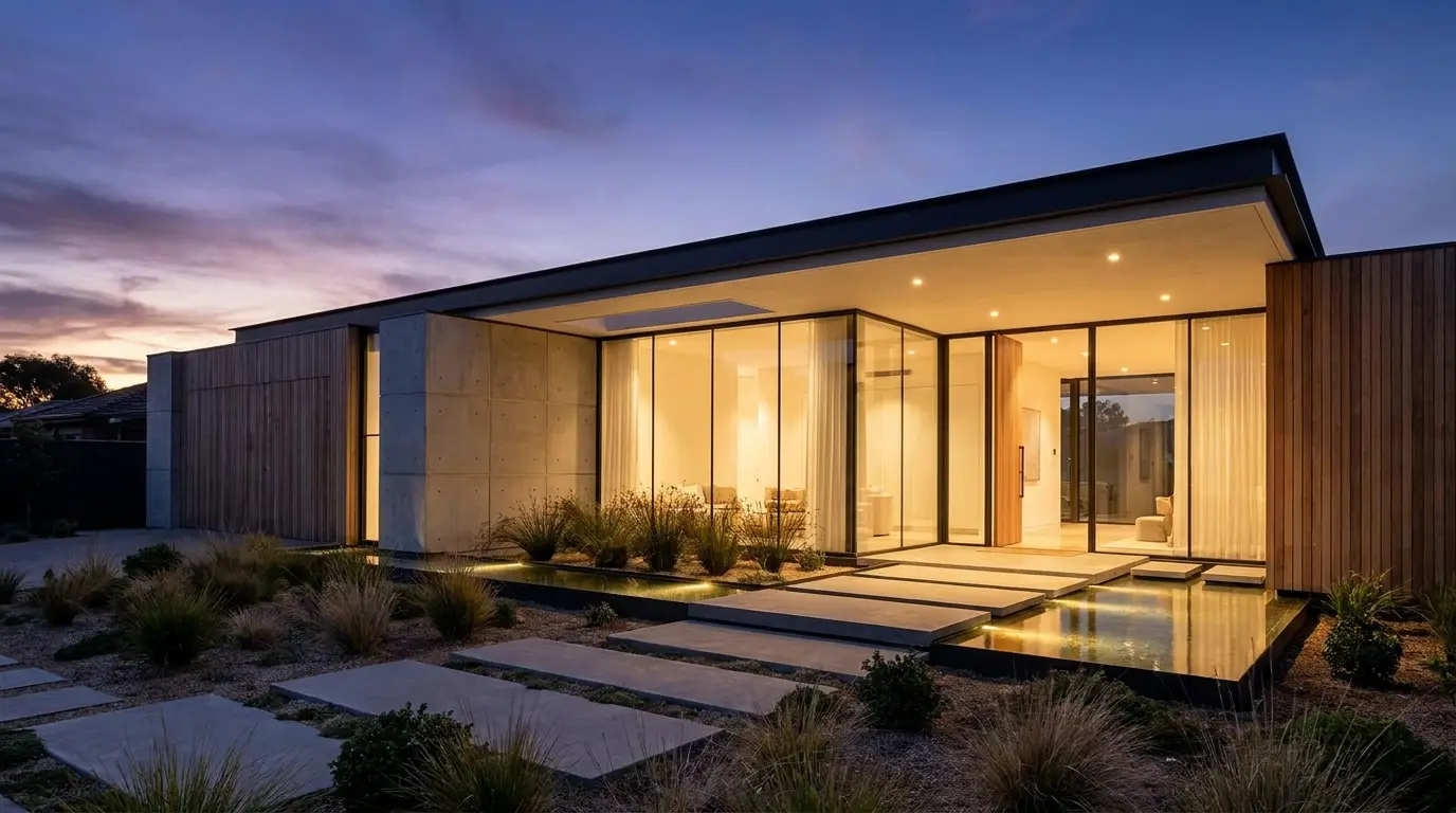 General contractor website template preview