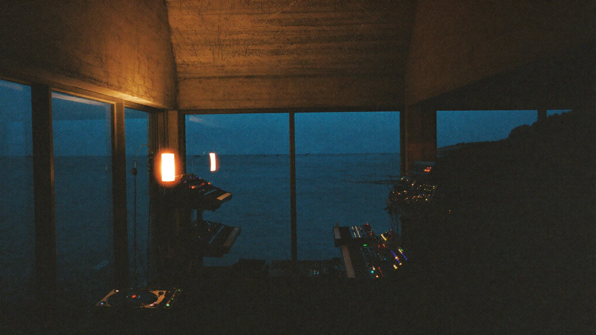 Studio in schemering