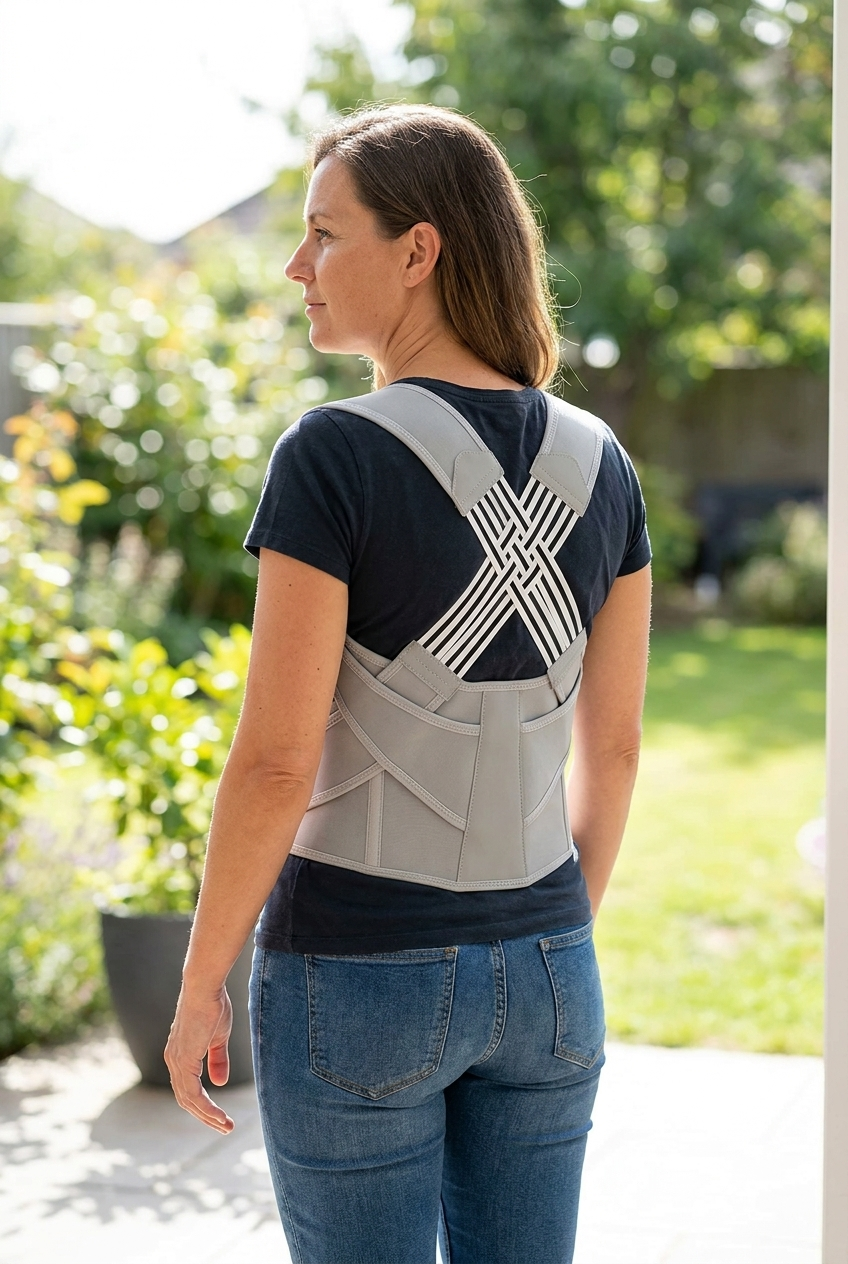 Wearing the brace at home