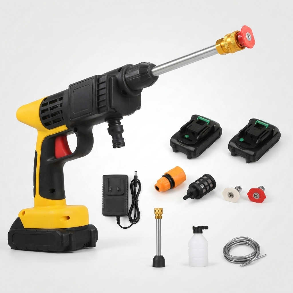 Мийка високого тиску 48V Water Gun (акумуляторна)