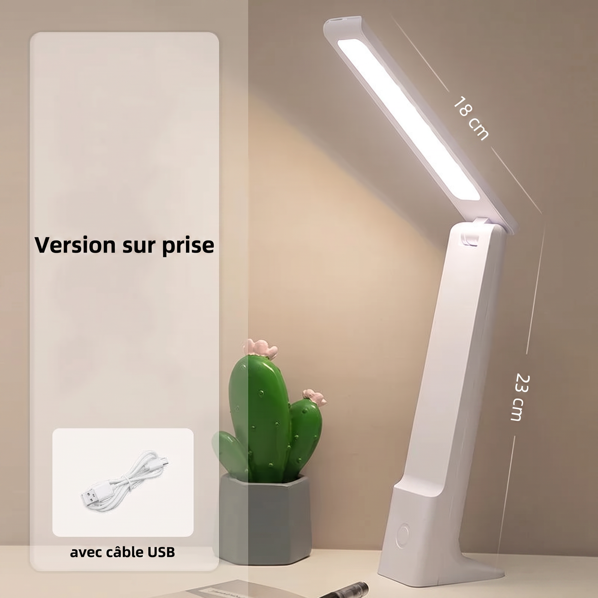 Lampe Novéa version sur prise