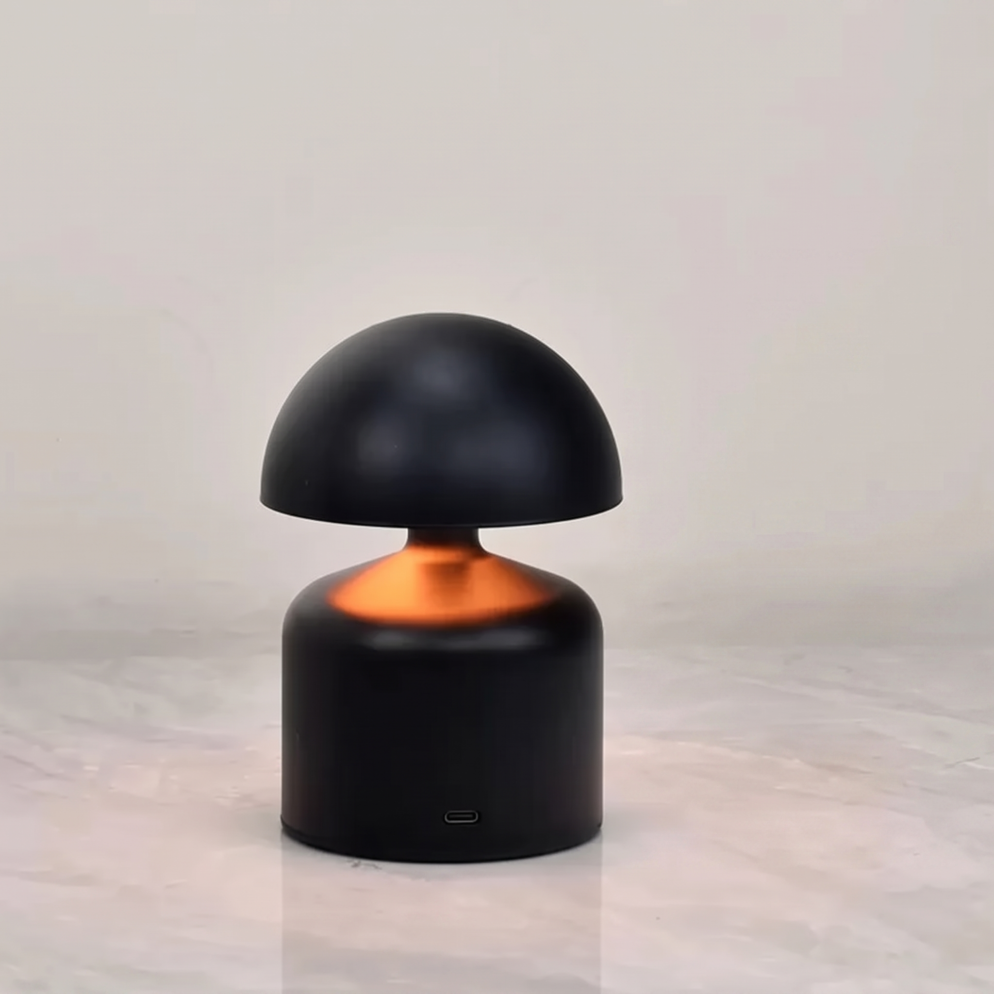 Lampe champignon LumoVerde noire