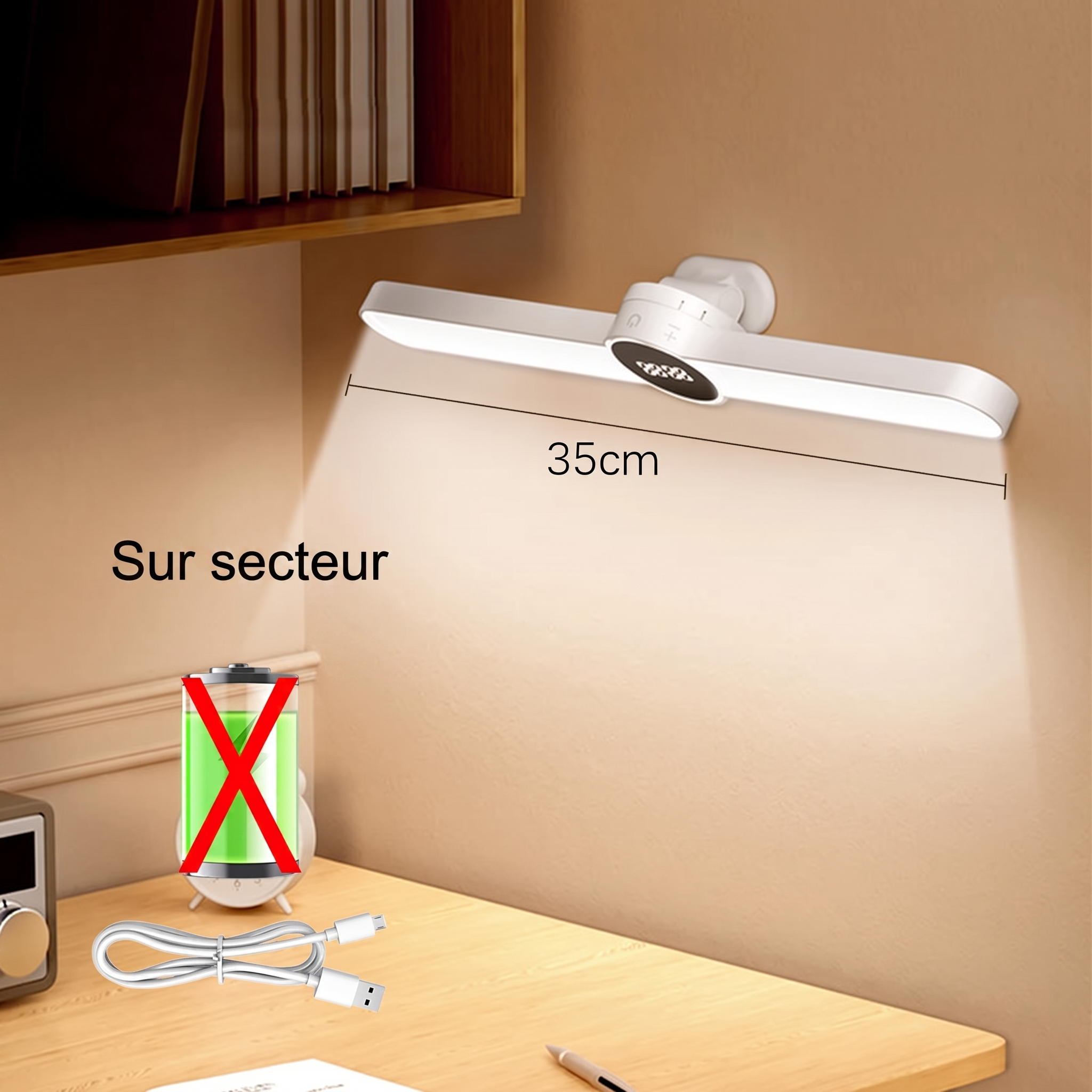 Version sur secteur de la lampe ClarioMag