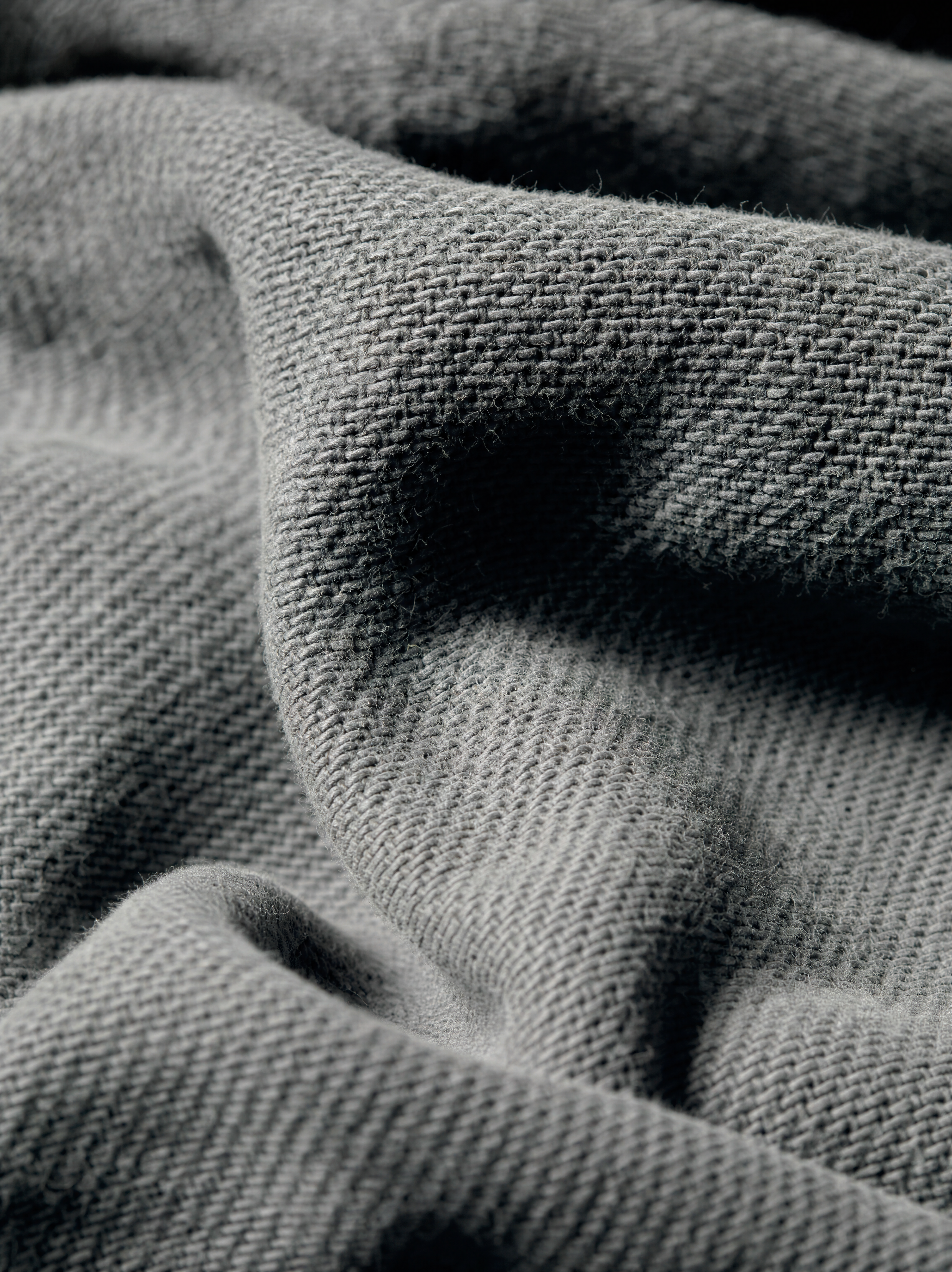 455GSM heavyweight cotton weave texture
