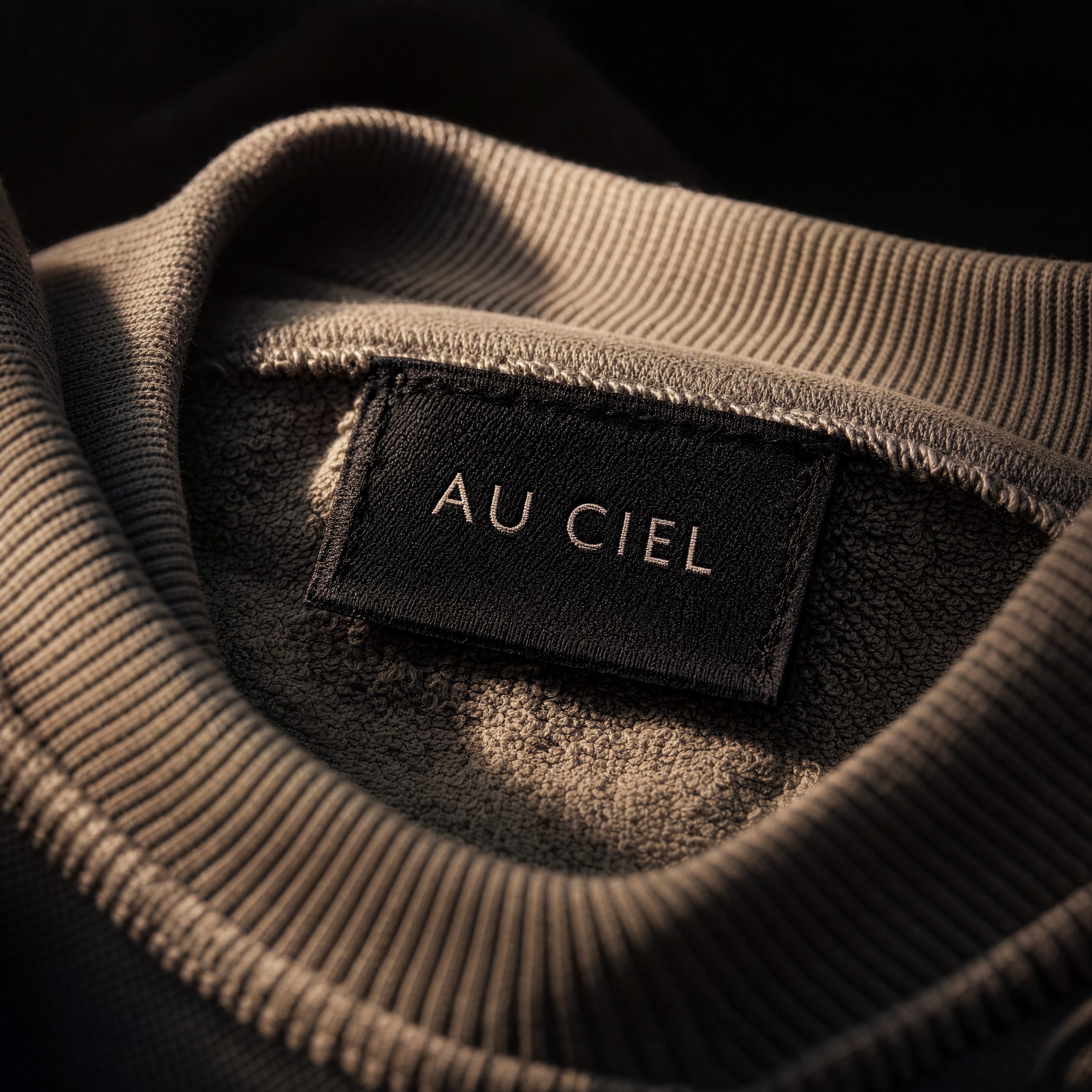 AU CIEL woven label