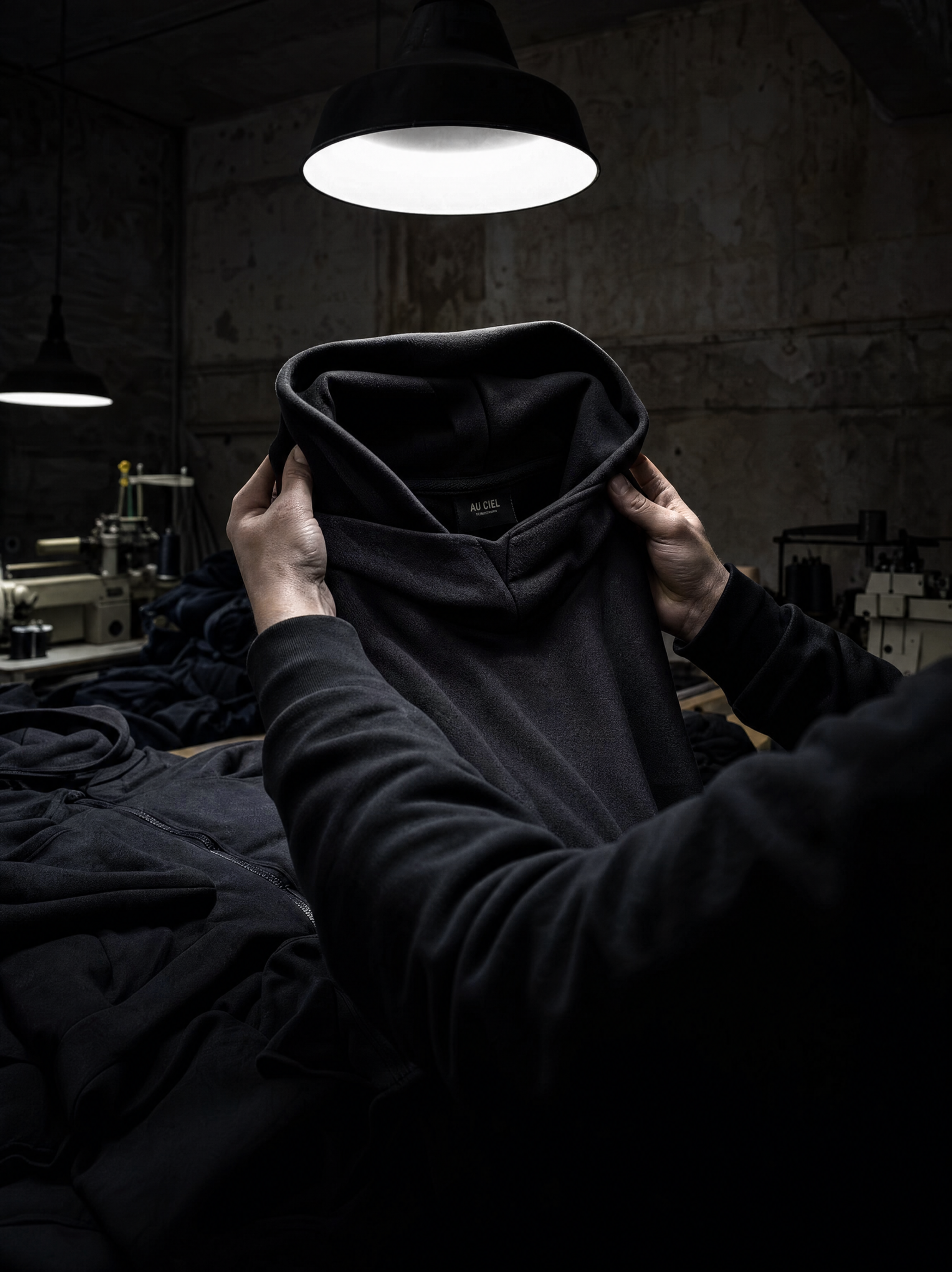 Quality control inspection in the atelier
