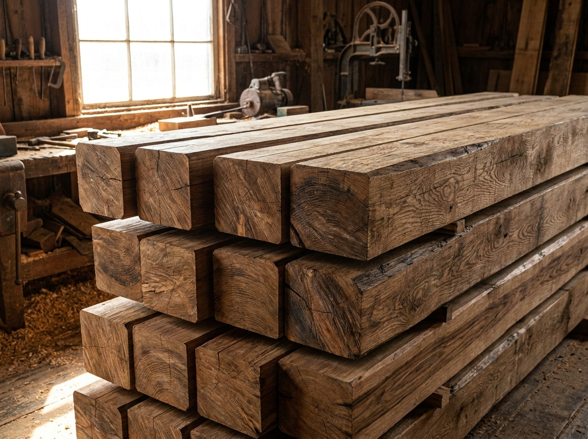 Kiln-dried walnut