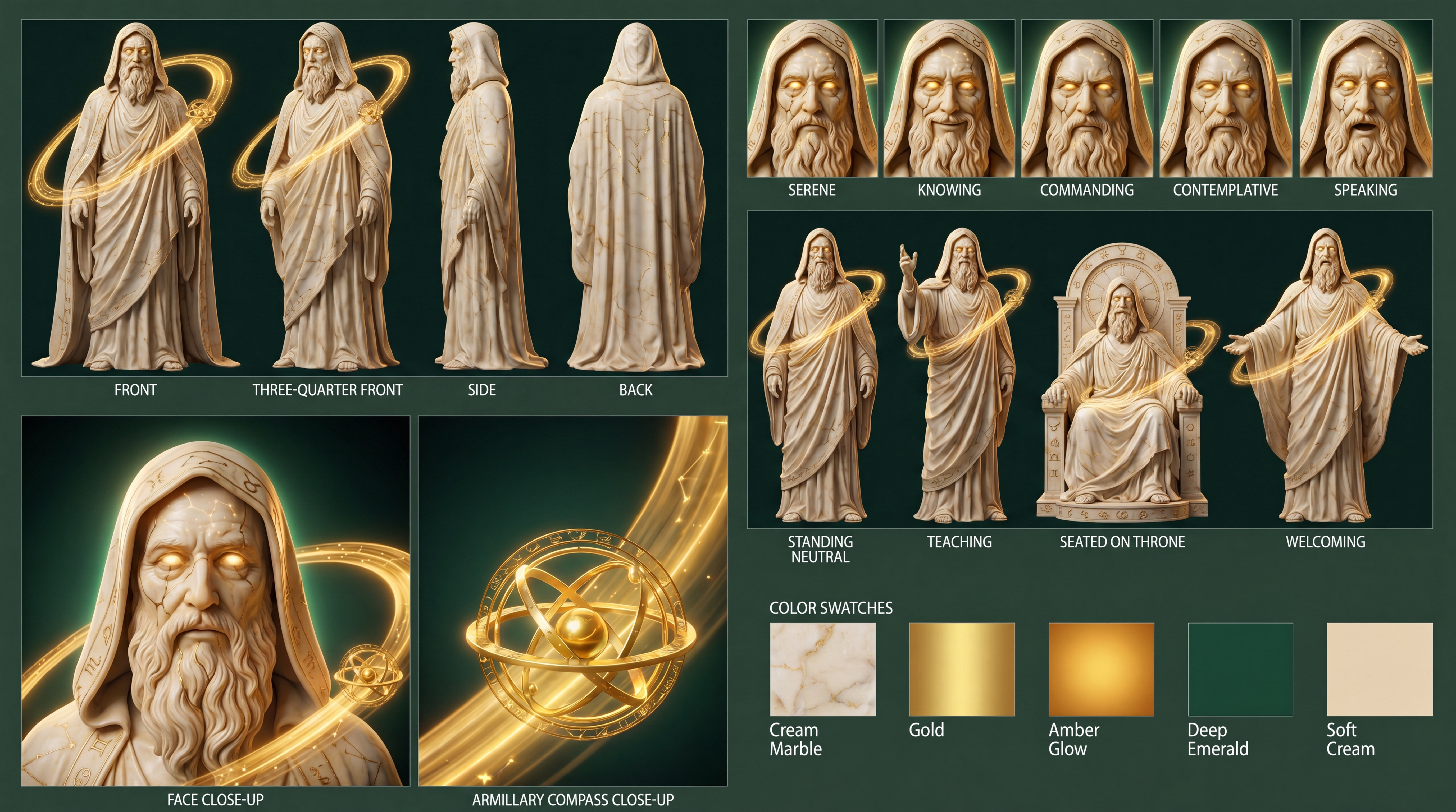 Atlas model sheet 2