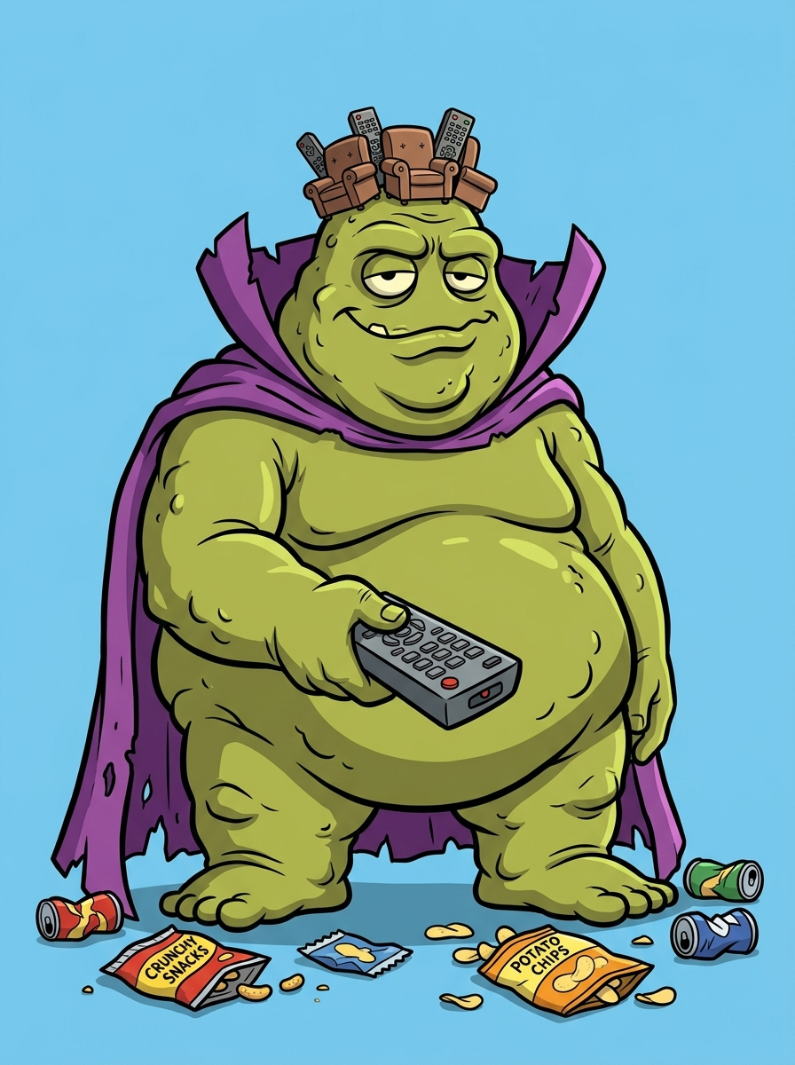 Couch Commander, the Master of Inactivity