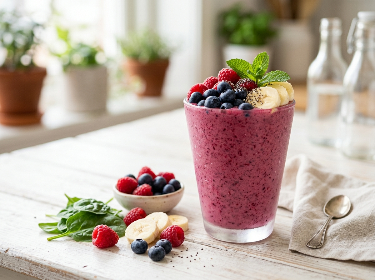 Sunshine Berry Smoothie
