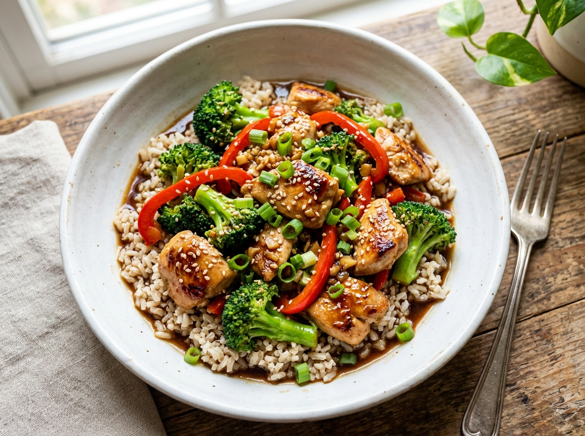 Chicken & Broccoli Stir-Fry