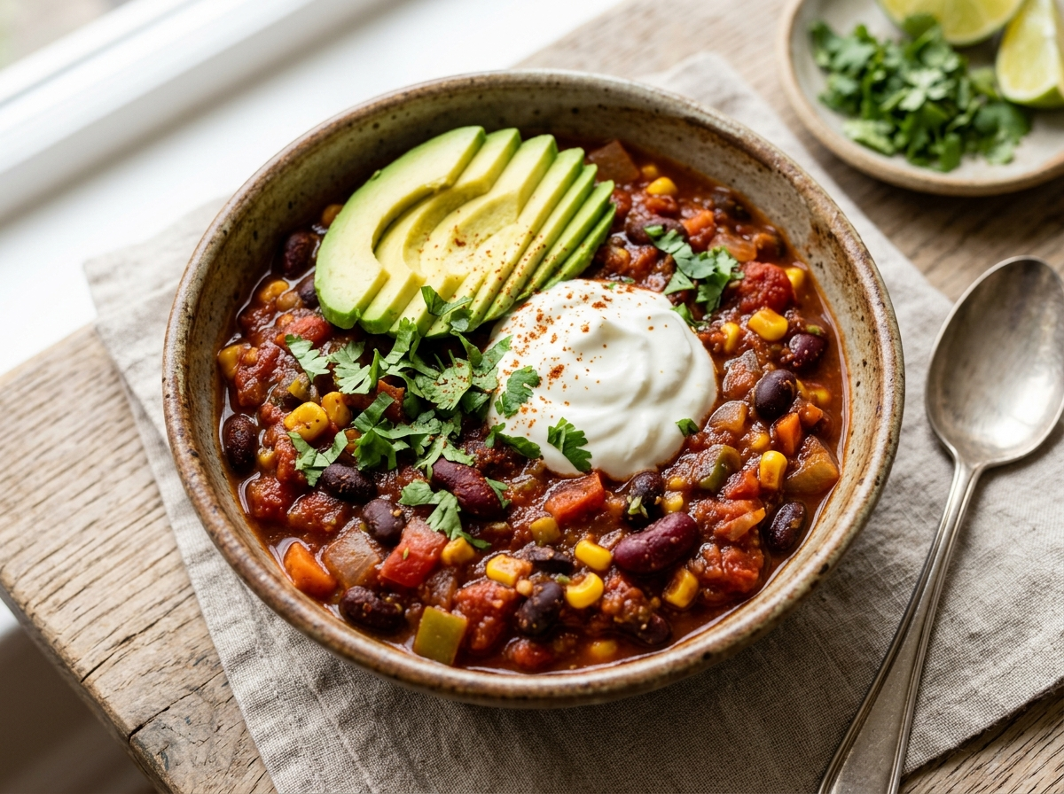 One-Pot Veggie Chili
