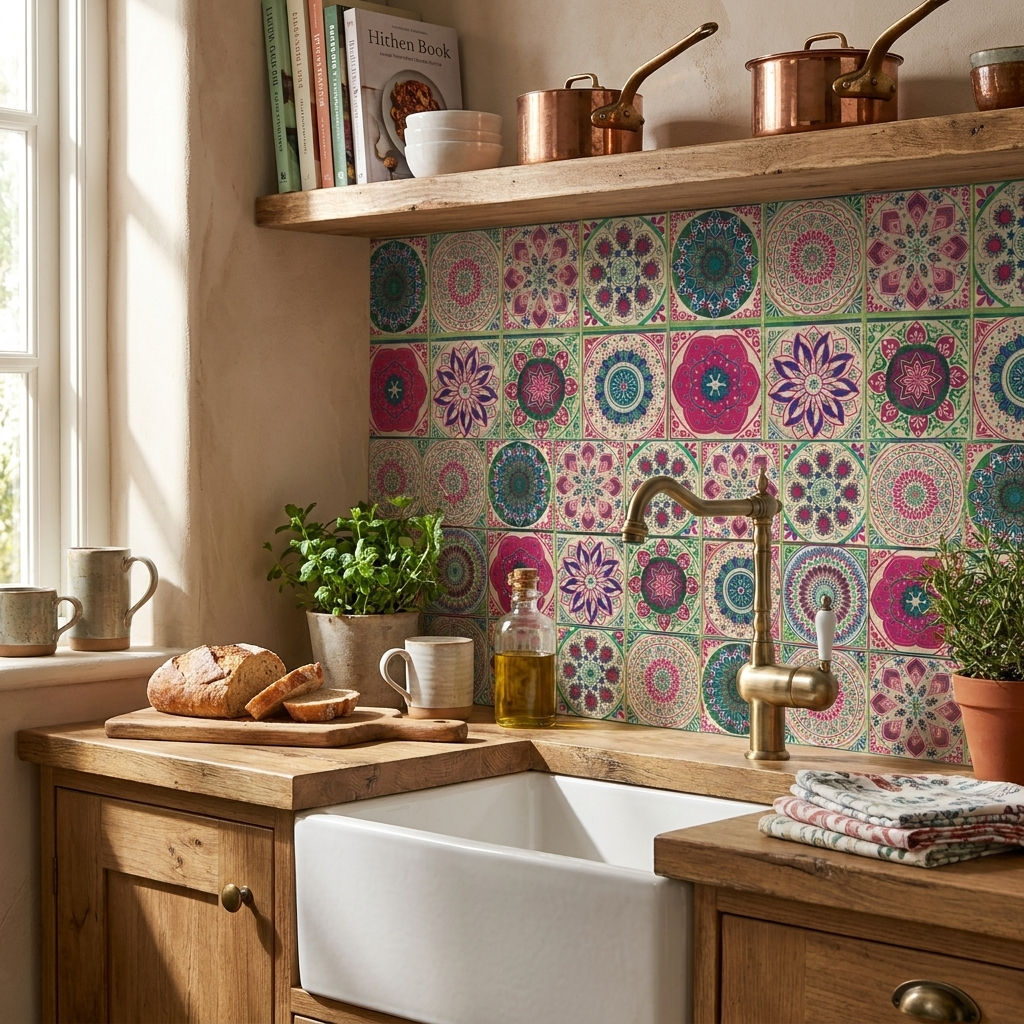 Portuguese tile stickers lifestyle