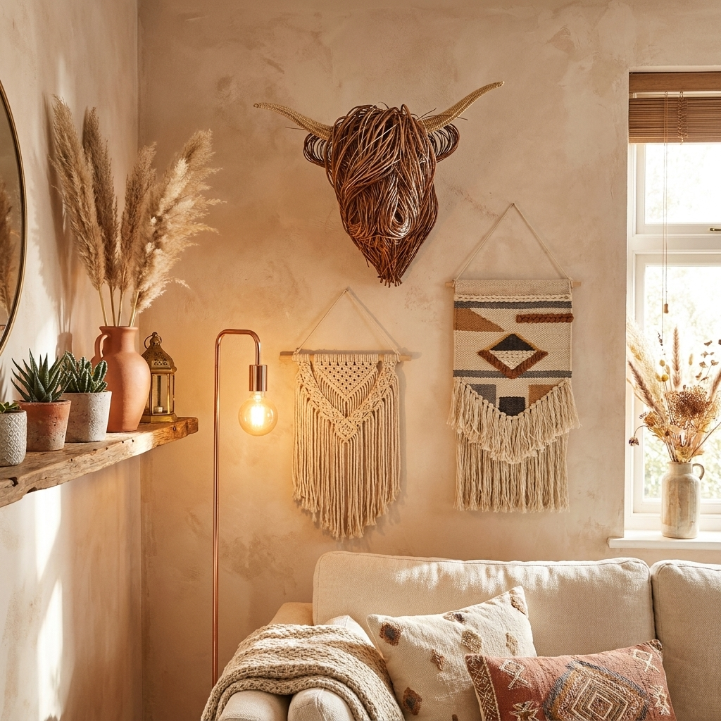 Stier hoofd wanddecoratie lifestyle