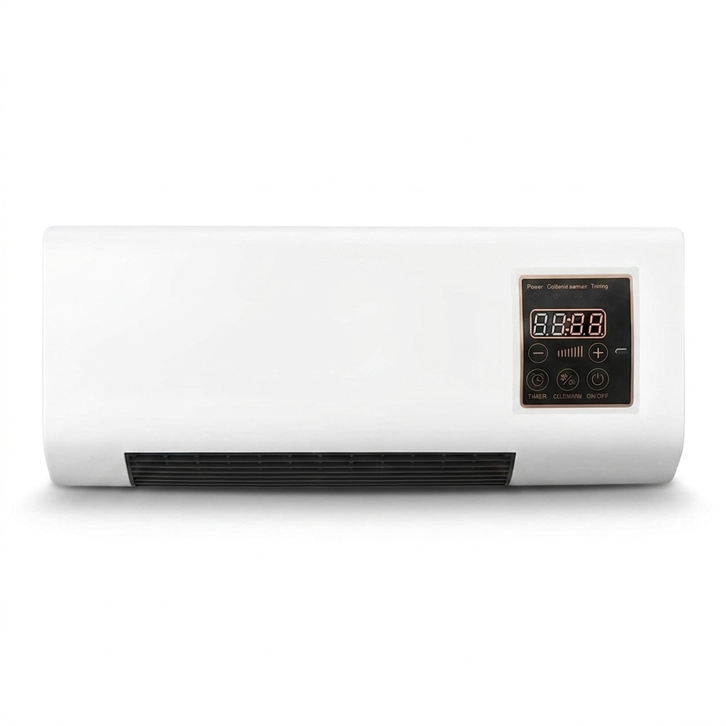 Close-up of Ionotix 4-in-1 wall air conditioner
