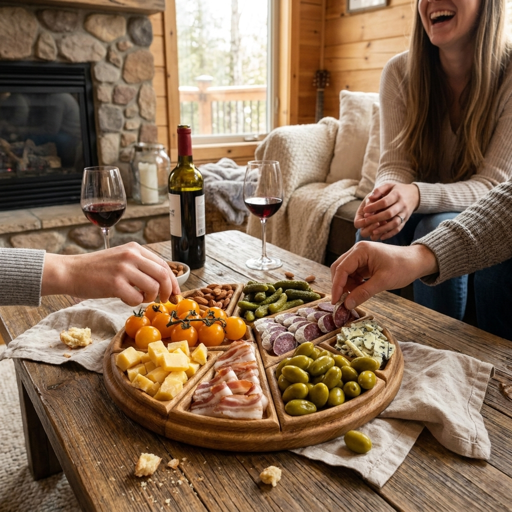 Wooden Serving Board lifestyle