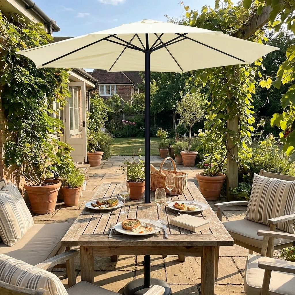 Vervangingshoes voor parasol 6/8 spaken waterafstotend met ventilatie 2-3 meter | Sansoti lifestyle