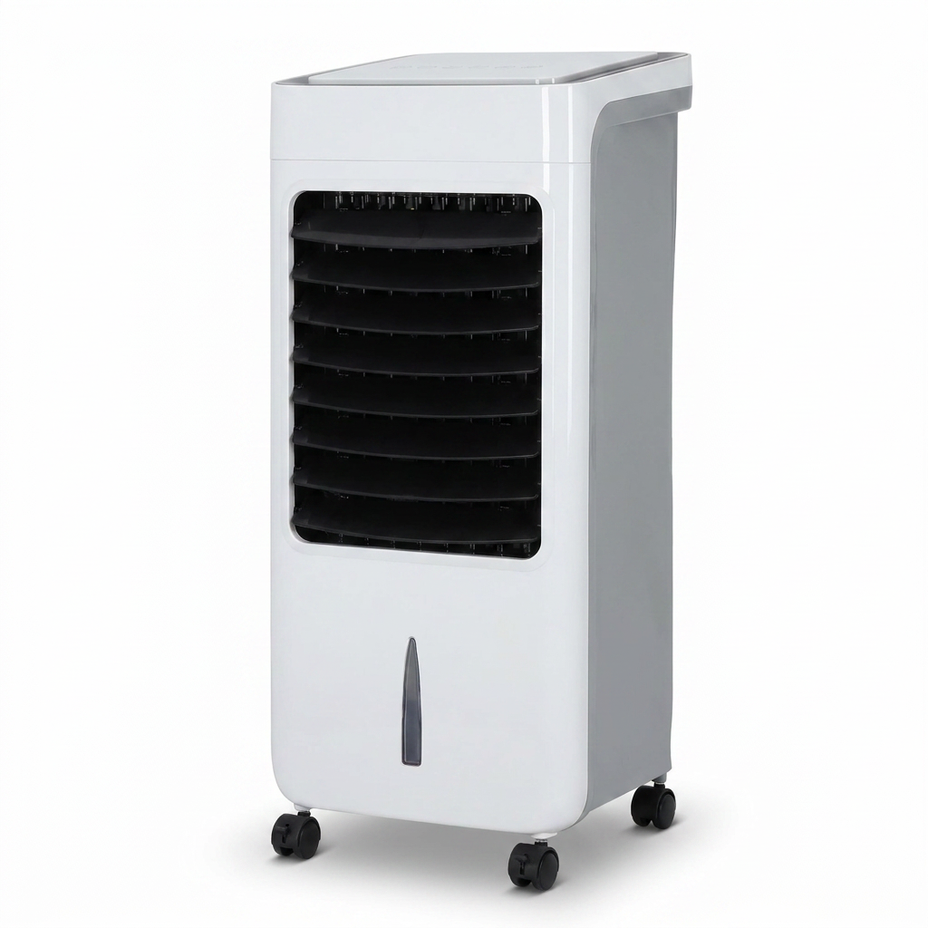 Portable Windowless Air Cooler with Remote Control – 3-in-1 Air Cooler, Fan, and Humidifier for Home and Office studio