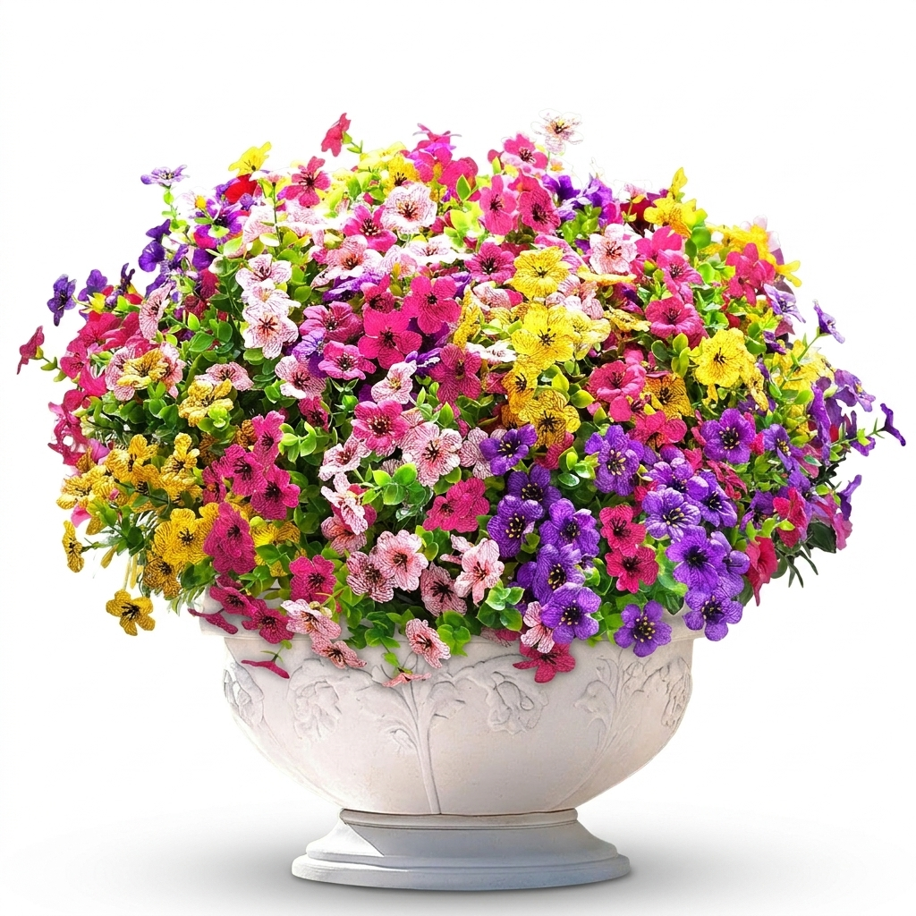 Kunstbloemen UV-Bestendig Gekleurd Binnenbuiten 120-480 Stuks Kleurvastheid studio