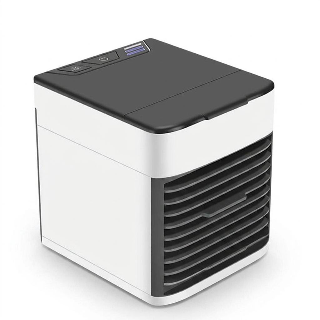 Draagbare Aircooler voor Thuis en Kantoor Fluisterstille Koeling tot 20m2 studio