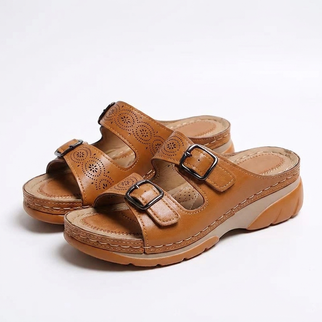 Orthopedische Sandalen Dames met Verstelbare Gespen en EVA-Zool studio
