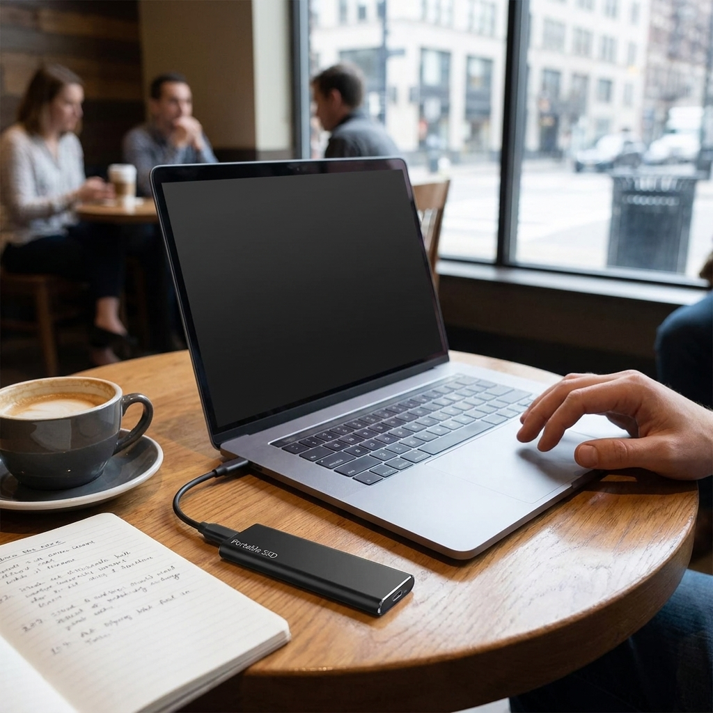 Externe Harde Schijf 4TB USB-C – Draagbare Opslagoplossing met Hoge Snelheid voor PC, Mac en Android lifestyle