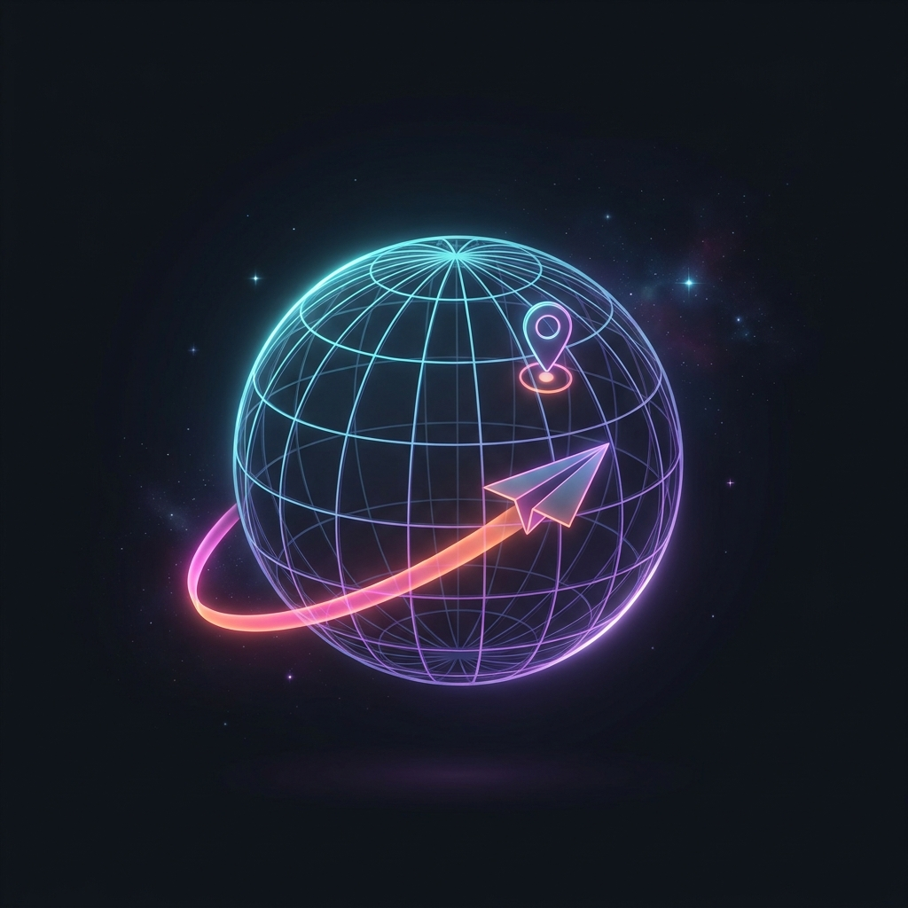 FlyGPS virtual location globe