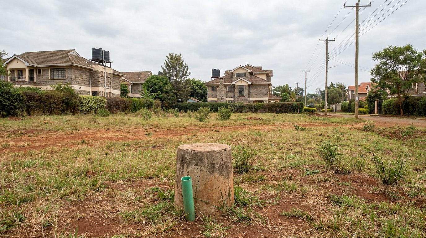 Plots in the Milimani area of Kitengela