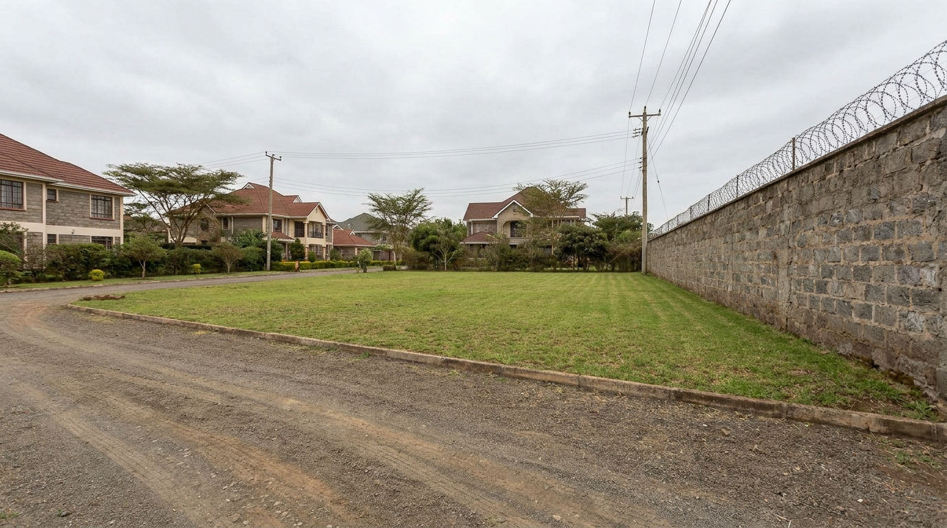 Plots in the Chuna Estate area of Kitengela