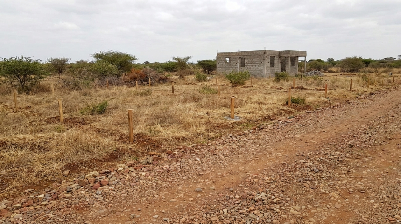 Plots in the Kisaju area of Kitengela