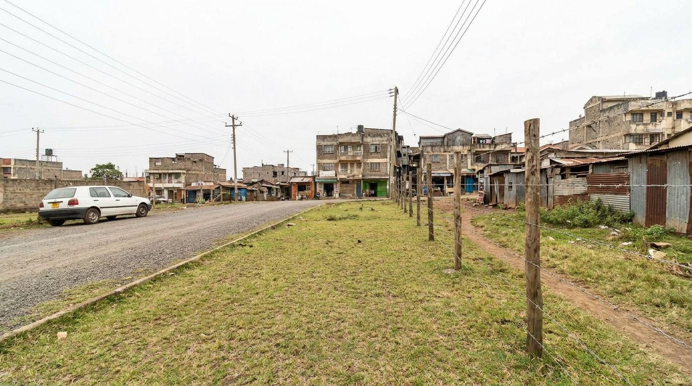 Plots in the Yukos area of Kitengela