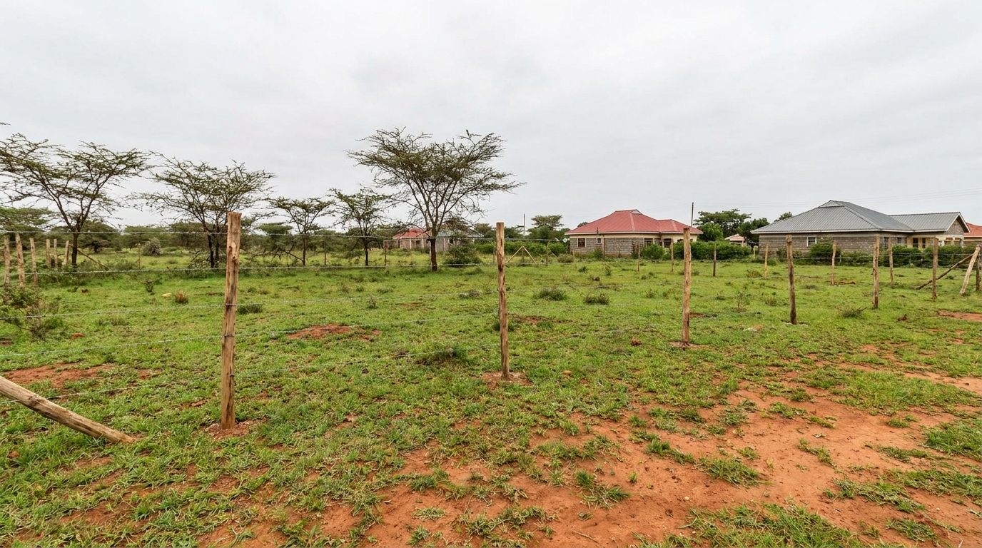 Plots in the Kisaju area of Kitengela