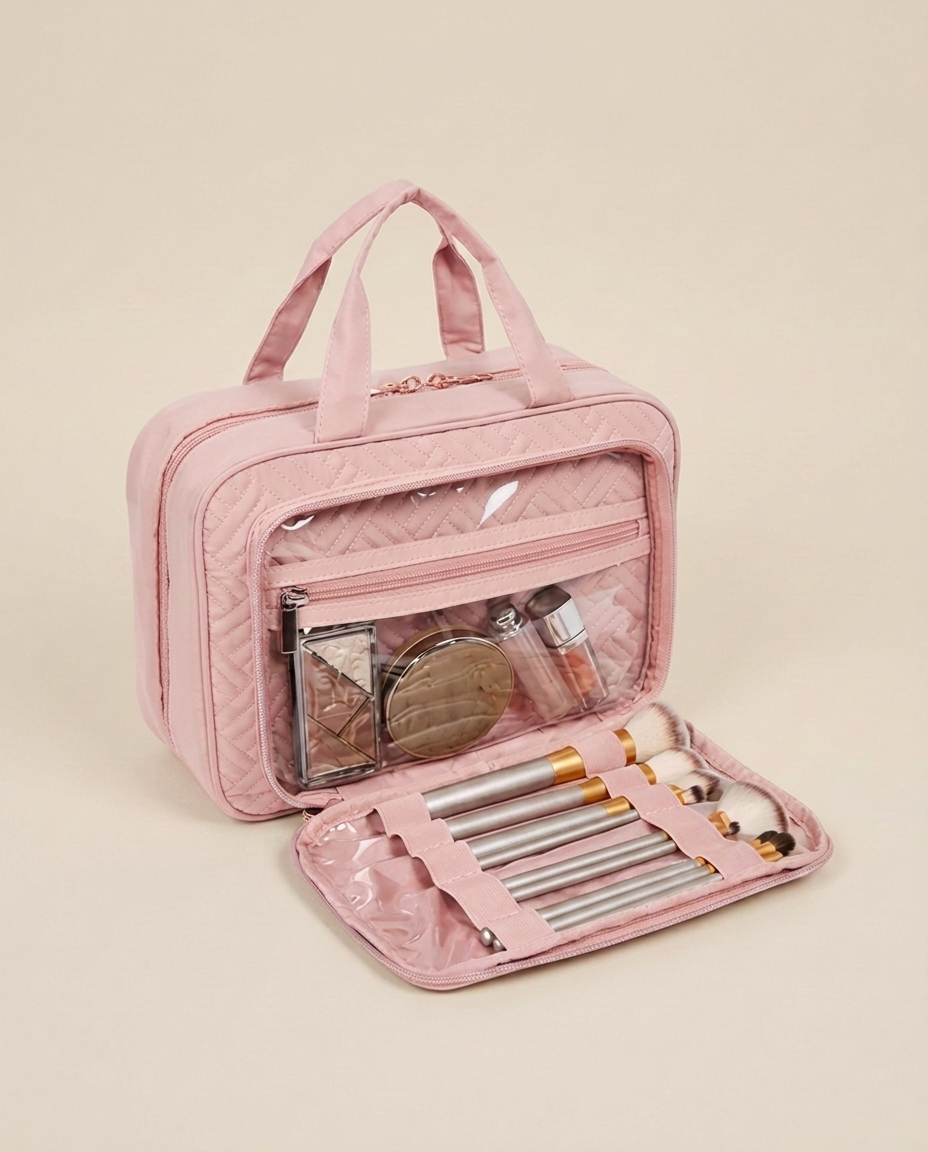 The Space Saver Pro Hanging Toiletry Bag