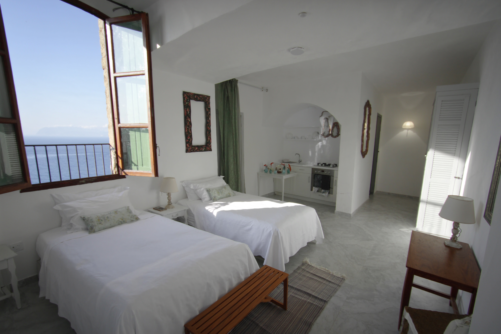 Camera B&B vista mare