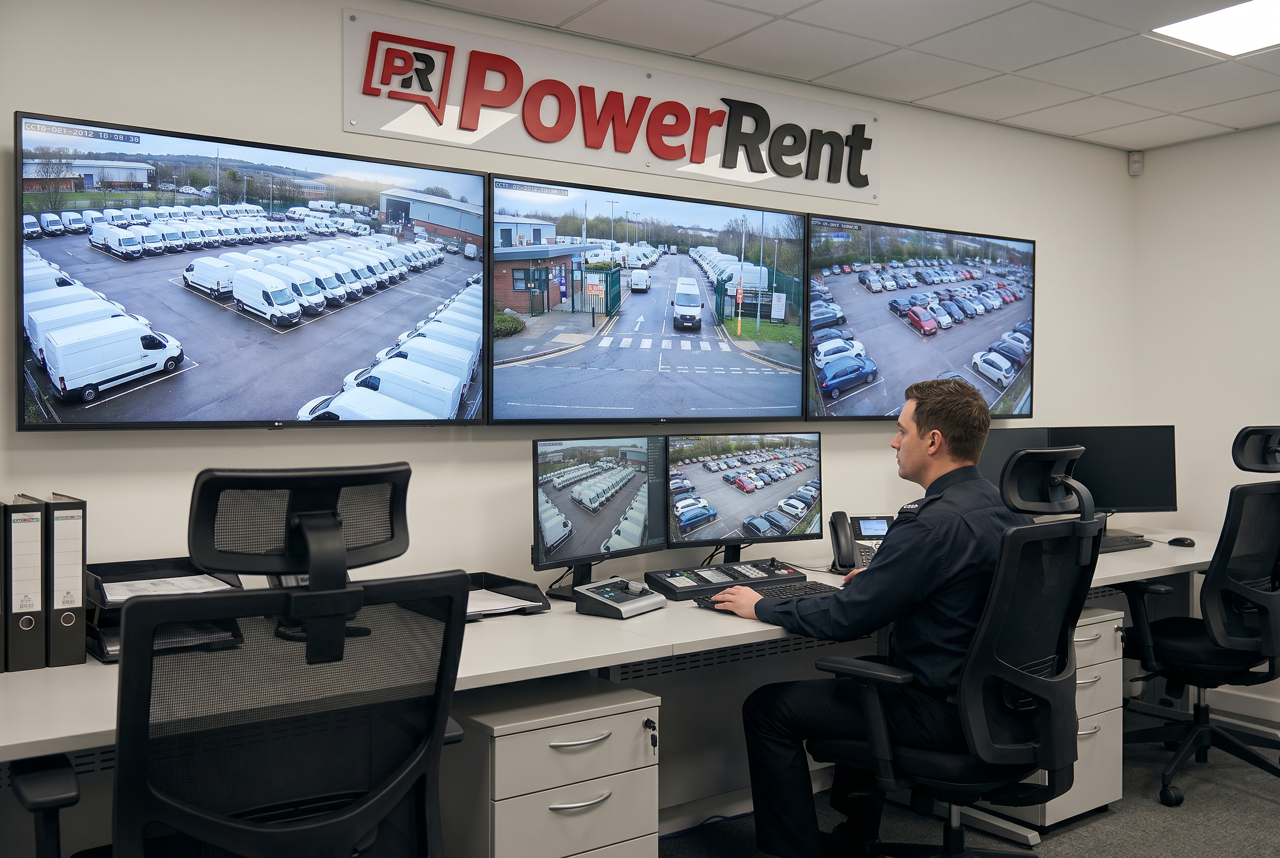 Monitorowany parking Power Rent