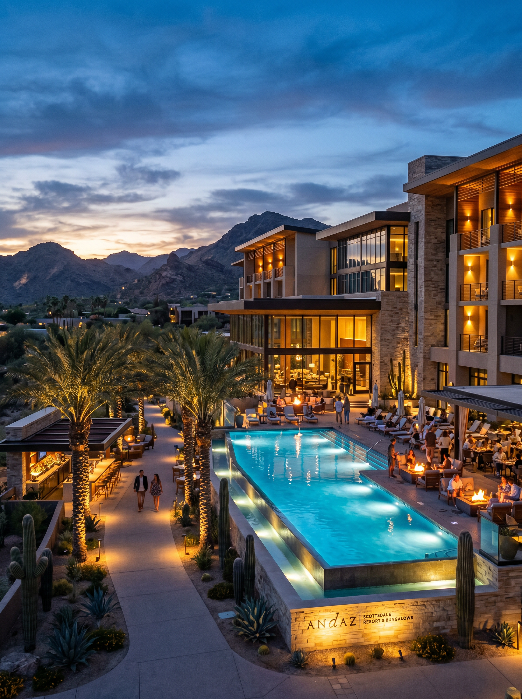 Luxury hotel