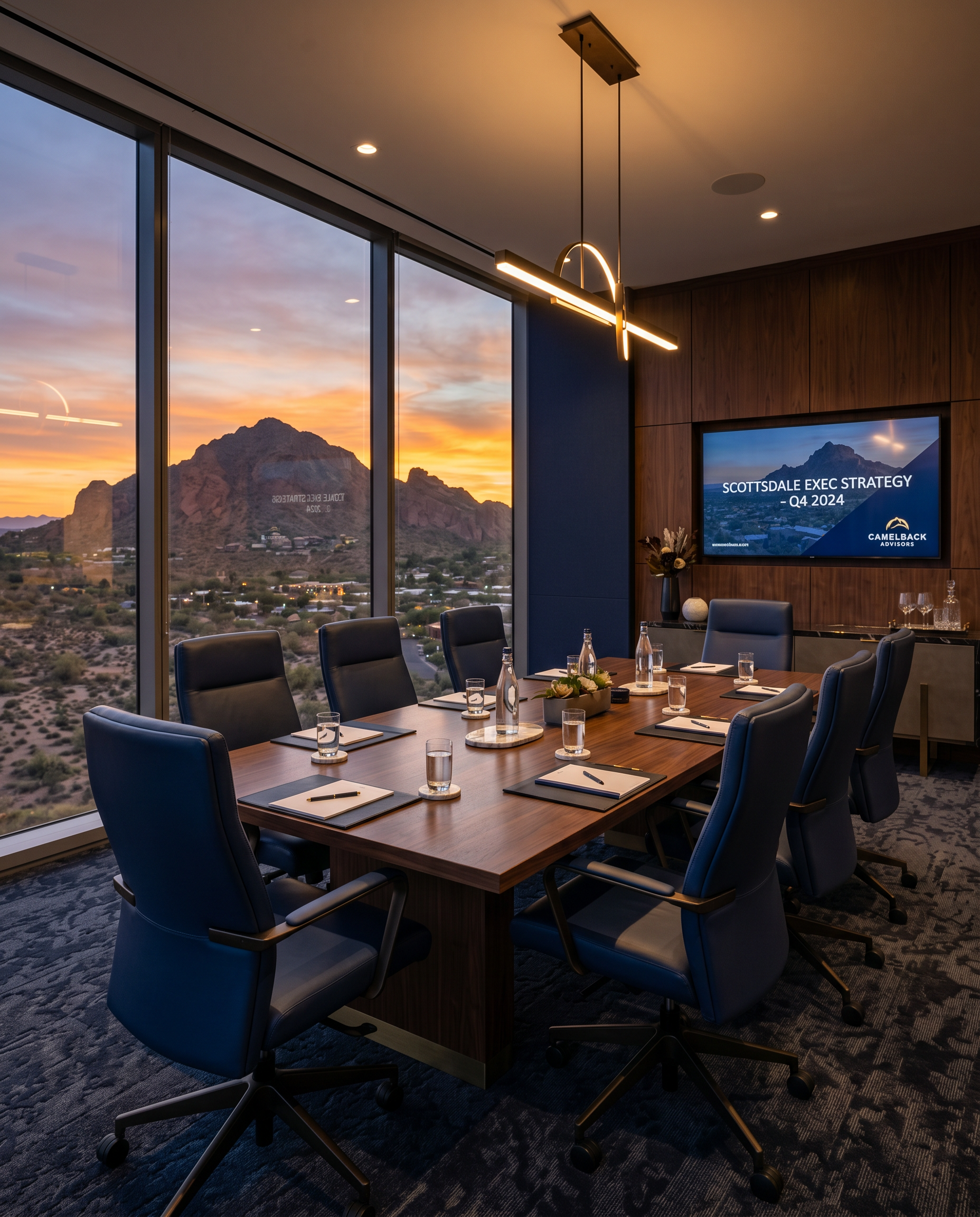 Luxury boardroom