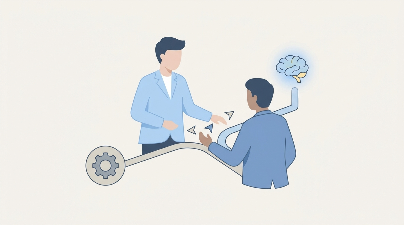 Simple decision framework for choosing rule-based automation versus an AI agent for a given task