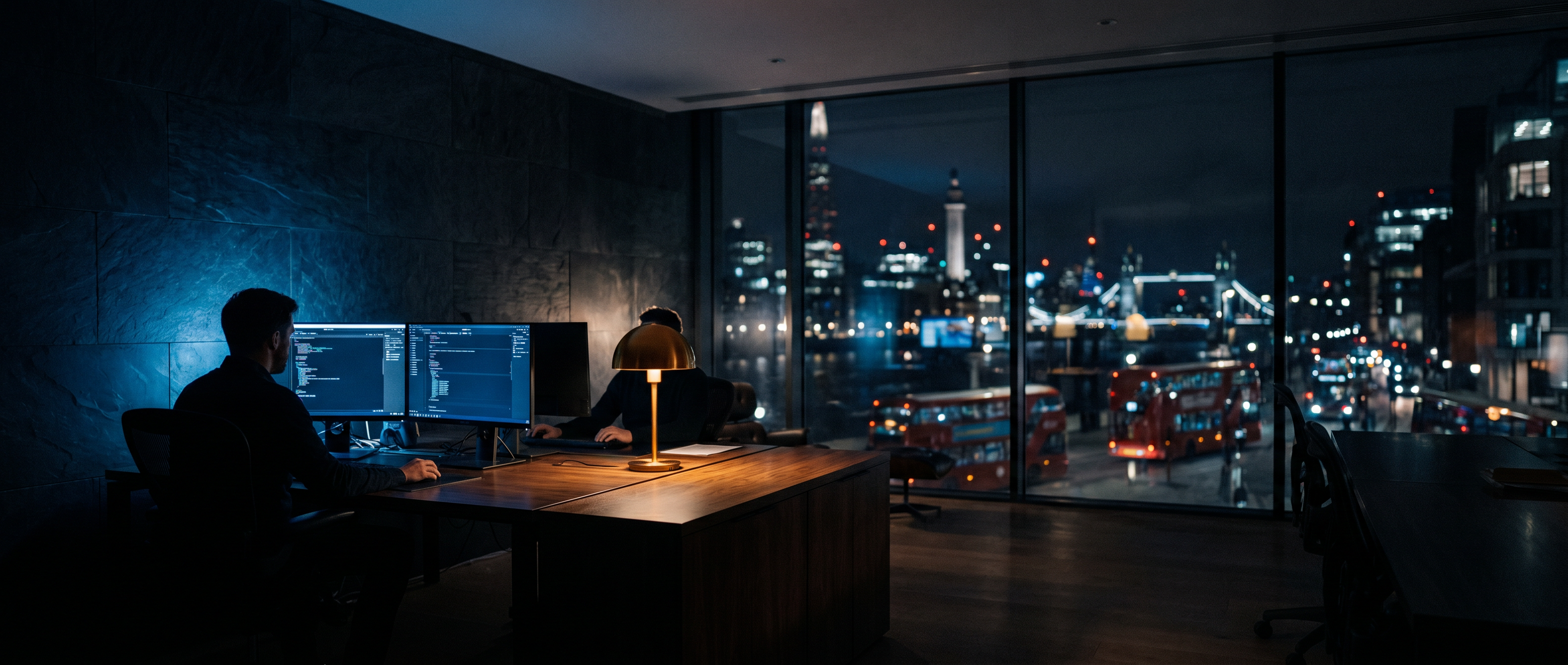 Fintel Labs studio — central London digital agency at work