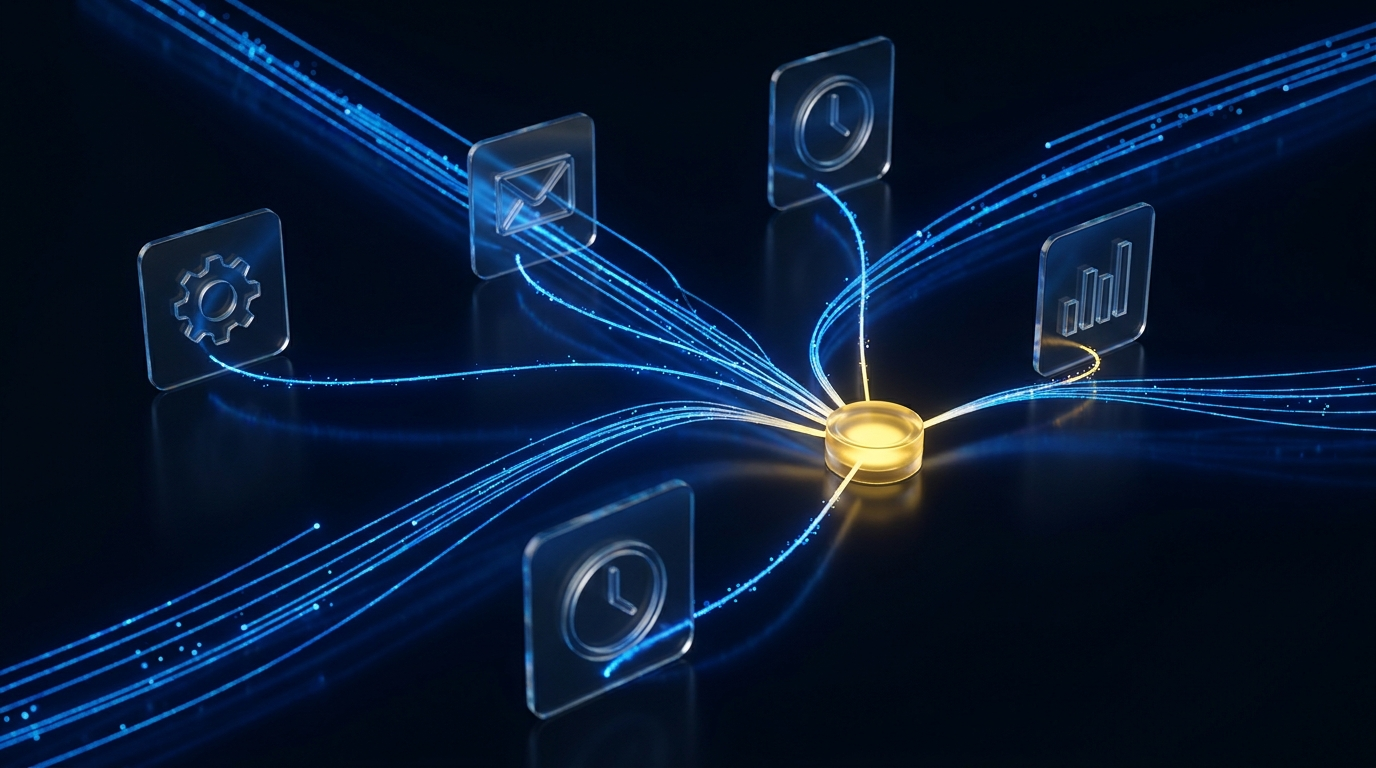 CRM and workflow automation — API integrations and connected systems by Fintel Labs