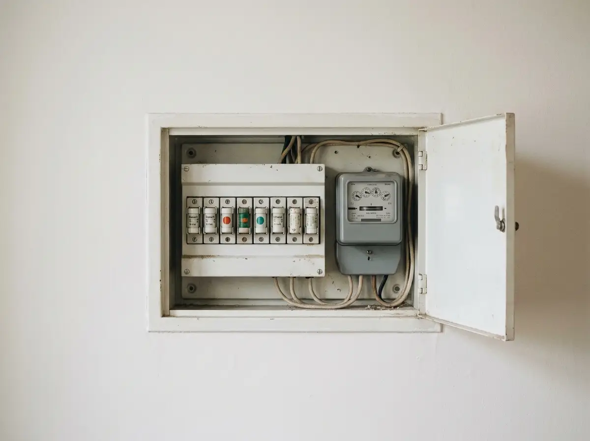 Elektroinstallation in Berlin – vorher