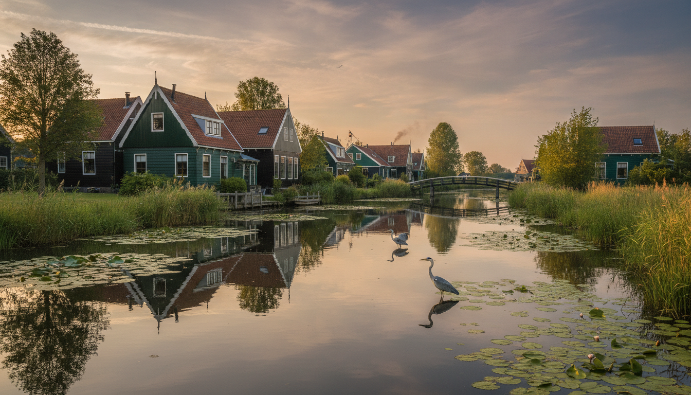 Oostzaan village