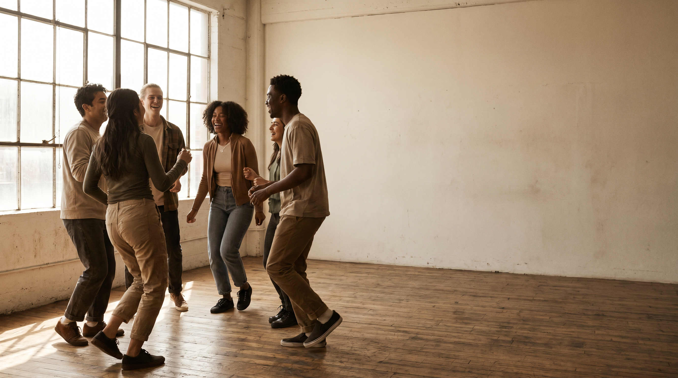 Youth dancing