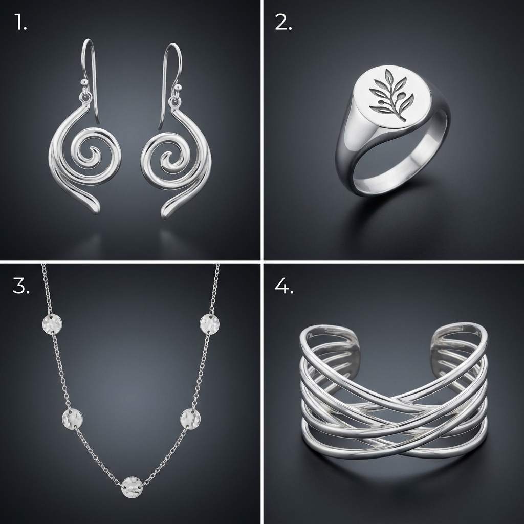 Aegean Silver Drops — Silver · The Diamond Harbour Marmaris